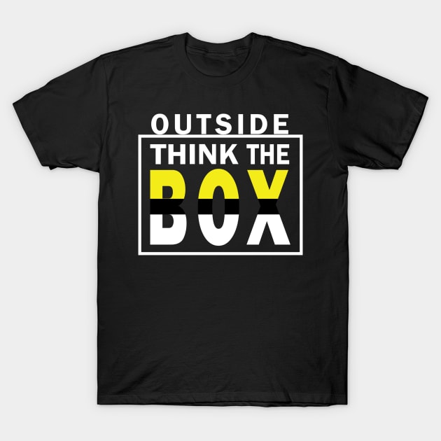 Think outside the BOX T-Shirt by worshiptee